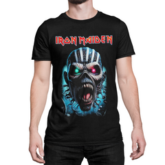 Playera Iron Maiden: Eddie - Futuro - Camiseta para Verdaderos Metaleros