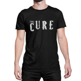 Playera The Cure: Un Clásico del Rock Gótico - Blanco y Negro