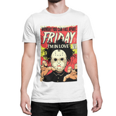 Playera 13th Friday i'm in love