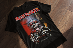 Playera Iron Maiden - Eddie con Microfono - Desata el Caos