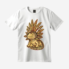 Playera Ajolote Guerrero – Orgullo Ancestral Mexicano