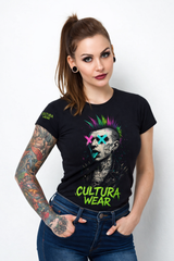 Playera Punk X Skull – Arte Neotradicional