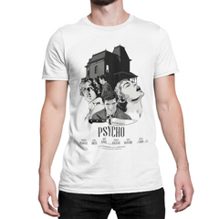 Playera Psicosis - Homenaje al Clásico de Hitchcock