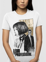 Camiseta Léon: The Professional - Diseño de Arte Cinematográfico