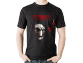 Camiseta de Saw para Halloween - Para Fans del Cine de Terror – Ideal para Halloween - Jigsaw