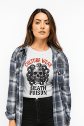 Playera Death Poison – Arte Dark & Veneno Visual