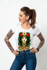 Playera La Diosa del Veneno – Estilo Neo Tradicional