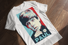Playera Paul McCartney - Retrato Rojo y Azul - Edición Especial Got Back Tour