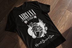 Playera Nirvana - In Utero - Heart-Shaped Box - Para fanaticos de la banda