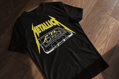 Playera Metallica - M72 World Tour - Cassete - Edición Limitada - Color Negro
