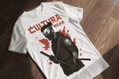 Playera Guerrero Skull Division – Estilo blackwork y neotradicional