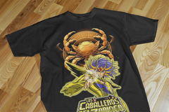 Playera Caballeros del Zodiaco: Máscara de Muerte de Cancer - Caballeros Dorados
