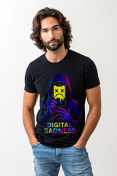 Playera Digital Sadness – Tattoo & Dark Art | Cultura Wear