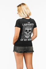 Playera The Labyrinth of My Mind - Estilo Tattoo y Dark Art