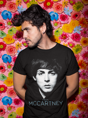 Playera Paul McCartney - Retrato Blanco y Negro - Edición Especial Got Back Tour