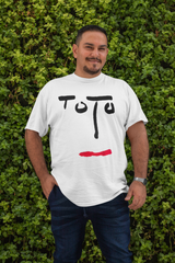Playera Toto - Turn Back - Rock Clasico - Color Blanca