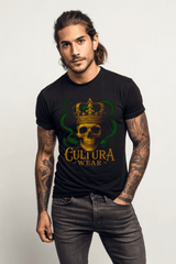Playera El Rey Serpiente: Poder, Veneno y Rebelión – Estilo Tattoo Gótico