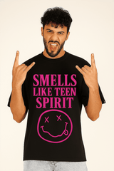 Playera Inspirada en Smells Like Teen Spirit – Moda Grunge