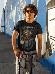 Playera We're All Mad Here - Gato estilo oscuro -Inspirado en Alicia