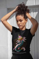 Playera Ajolote Sagrado – Fusión Ancestral con Quetzalcóatl