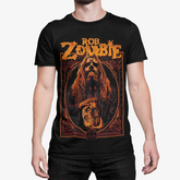 Playera de Rob Zombie - Diseño exclusivo - Horror y Rock - Color Negra