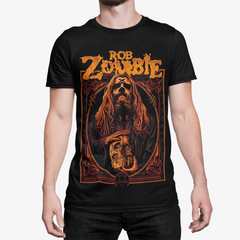 Playera de Rob Zombie - Diseño exclusivo - Horror y Rock - Color Negra