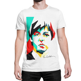 Playera Paul McCartney - Retrato de colores - Edición Especial Got Back Tour