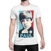 Playera Paul McCartney - Retrato Rojo y Azul - Edición Especial Got Back Tour