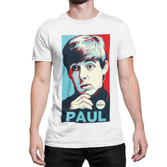 Playera Paul McCartney - Retrato Rojo y Azul - Edición Especial Got Back Tour