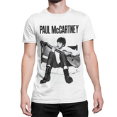 Playera Paul McCartney - Blanco y Negro - Edición Especial Got Back Tour