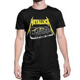Playera Metallica - M72 World Tour - Cassete - Edición Limitada - Color Negro