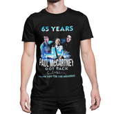 Playera Paul McCartney - 65 años de Rock - Edición Especial Got Back Tour