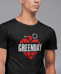 Camiseta Green Day - American Idiot - Rock Punk - Color Negro