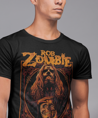 Playera de Rob Zombie - Diseño exclusivo - Horror y Rock - Color Negra