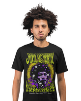 Playera Jimi Hendrix Negra - Tributo al Rock Psicodélico de los 70s