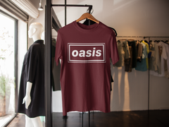 Playera Oasis - Logo de la Banda Ginda - Clásico Britpop no