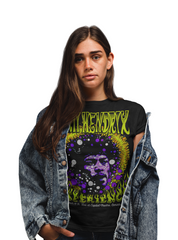 Playera Jimi Hendrix Negra - Tributo al Rock Psicodélico de los 70s