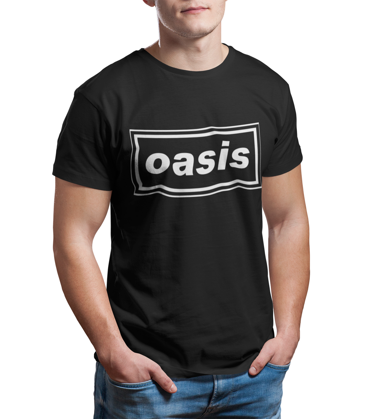 Camiseta Oasis - Diseño Clásico Britpop