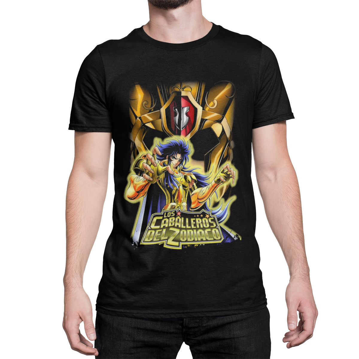 Playera Caballeros del Zodiaco: Saga de Geminis - Caballeros Dorados