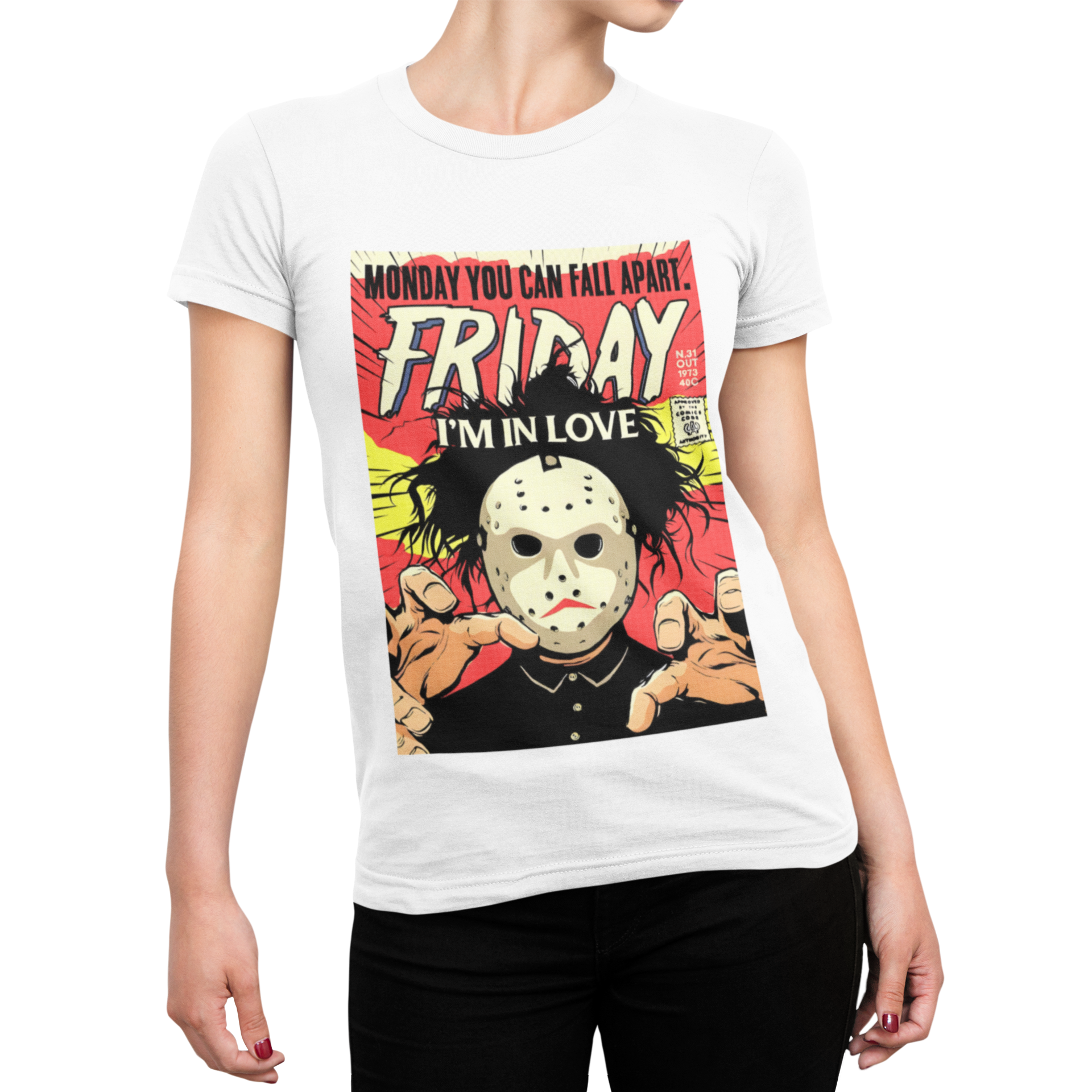 Playera 13th Friday i'm in love