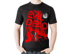 Playera The Evil Dead  ideal para Halloween  - Para Fans del Cine de Terror - Color Negro