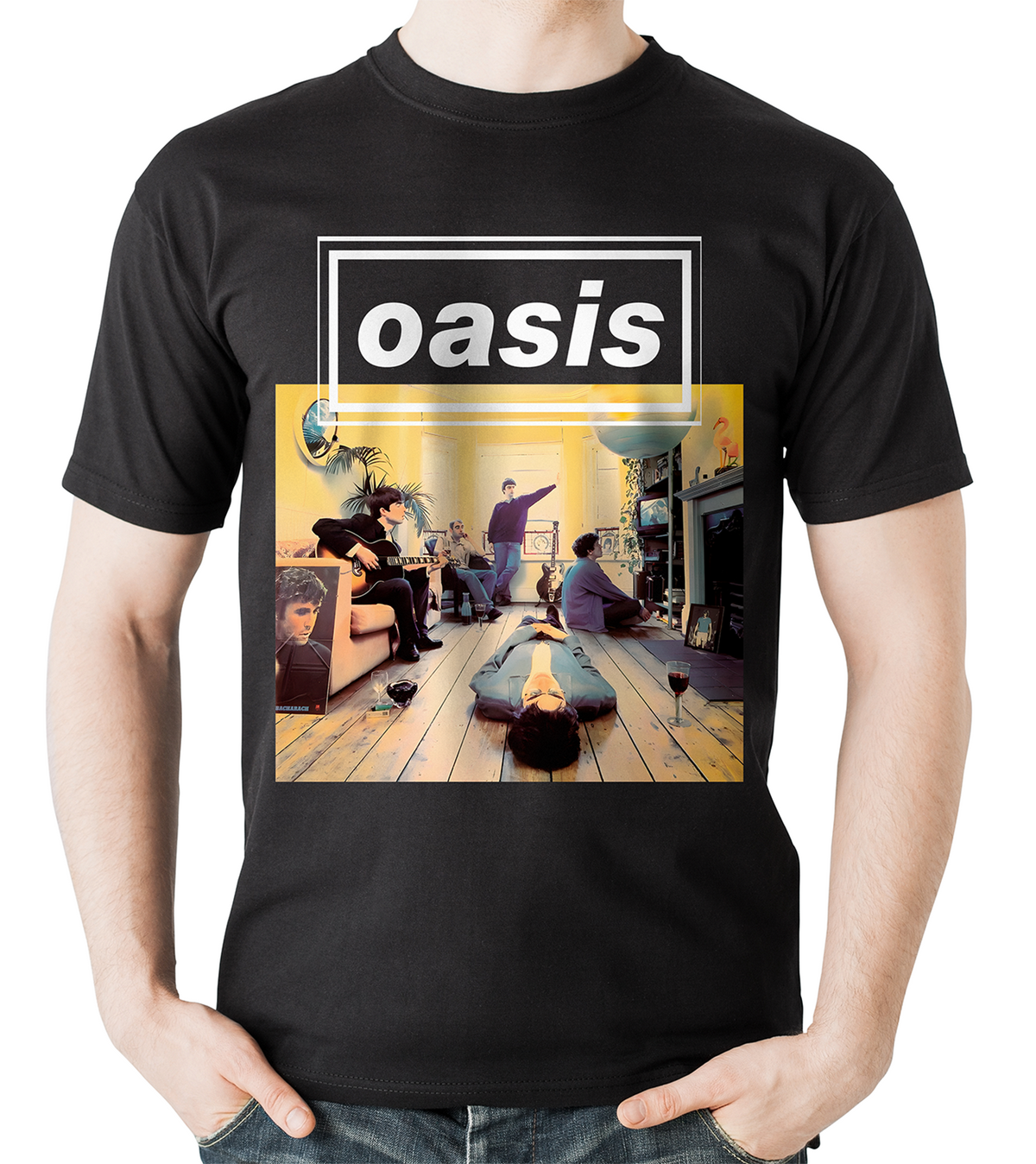Camiseta Oasis: Definitely Maybe - Diseño Exclusivo de Alta Calidad