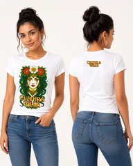 Playera La Diosa del Veneno – Estilo Neo Tradicional
