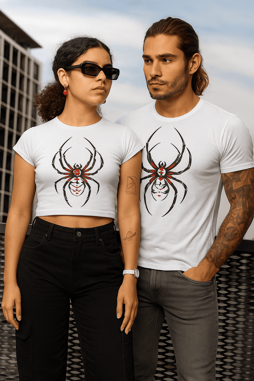 Camiseta Velvet Spider - Arte de Sun Jink x Alur Studio