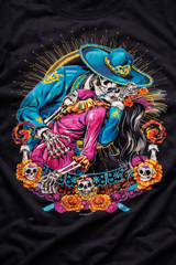 Playera Beso Eterno - Mariachi - Catrina - Pasión que No Muere