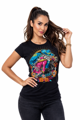 Playera Beso Eterno - Mariachi - Catrina - Pasión que No Muere
