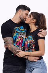 Playera Beso Eterno - Mariachi - Catrina - Pasión que No Muere