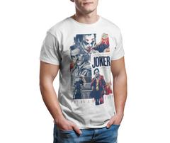 Playera Blanca Joker - Arte Cinematográfico del Villano Icónico