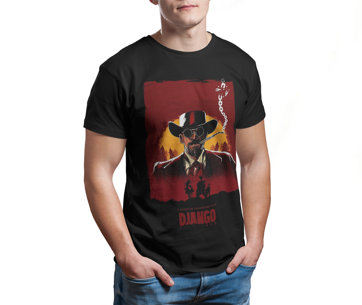 Camiseta Django Unchained- Tributo al Héroe del Cine Western