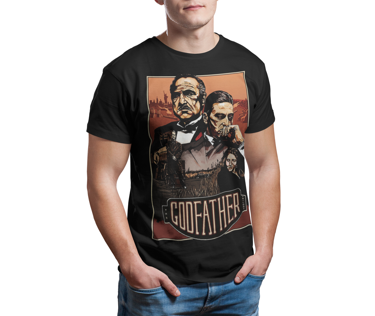 Playera The Godfather - Tributo a la Familia Corleone